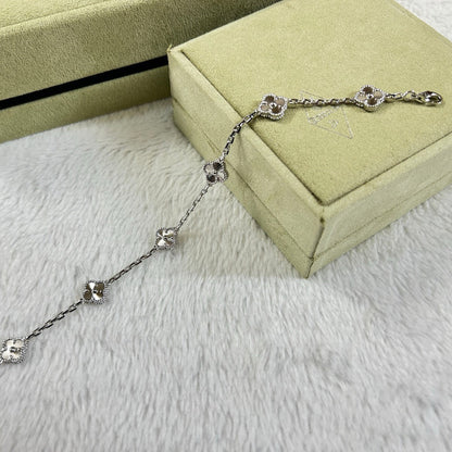 [Royal Top]CLOVER 6 MOTIF DIAMOND BRACELET