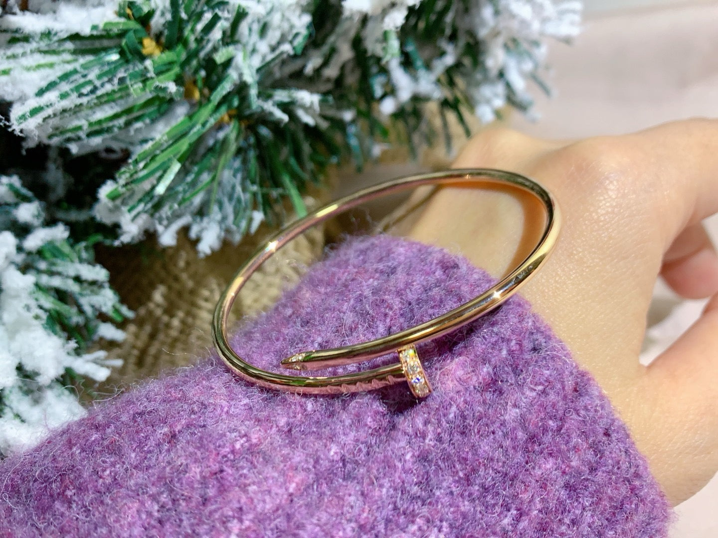 [Royal Top]JUSTE BRACELET 2.5MM DIAMONDS