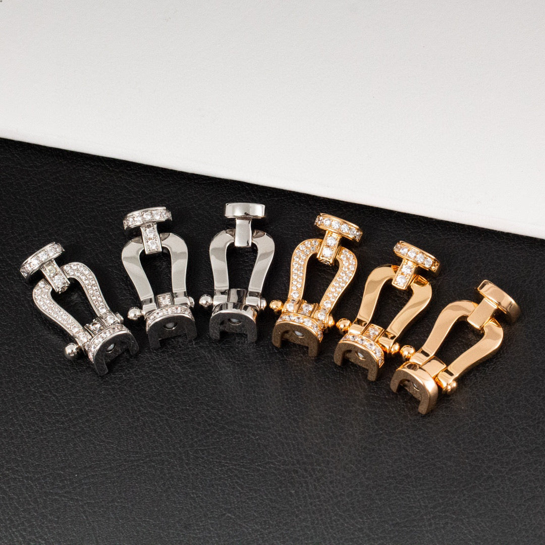 [Royal Top]FORCE LARGE HORSESHOE NO DIAMOND BRACELET SILVER