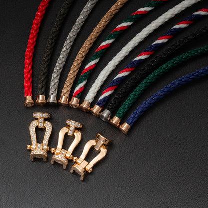 [Royal Top]FORCE LARGE HORSESHOE NO DIAMOND BRACELET ROSE GOLD