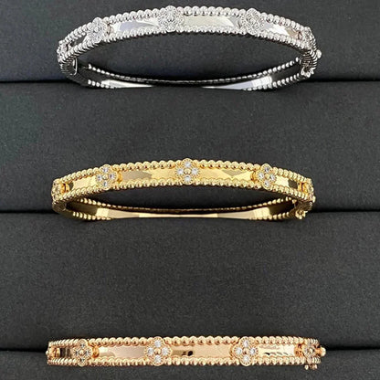 [Royal Top]CLOVER BRACELET 4MM DIAMONDS