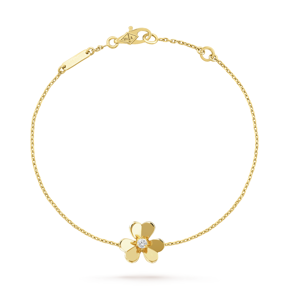 [Royal Top]FRIVOLE GOLD FLOWER PINK MALACHITE BRACELET