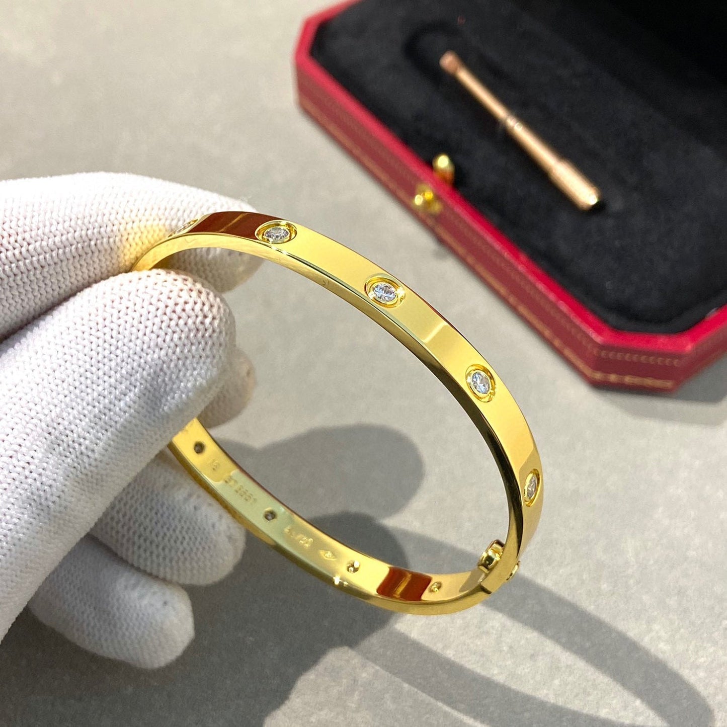 [Royal Top]LOVE BRACELET 6.1MM 10 DIAMONDS