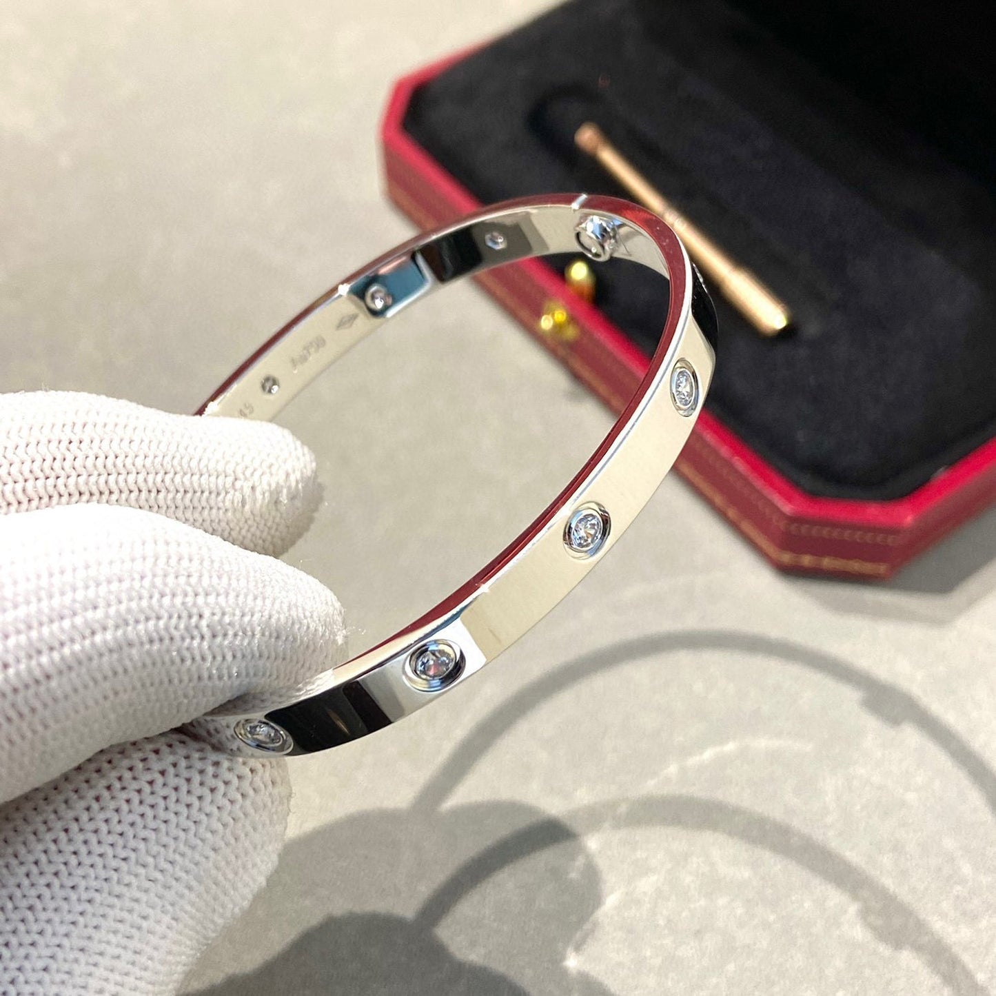 [Royal Top]LOVE BRACELET 6.1MM 10 DIAMONDS