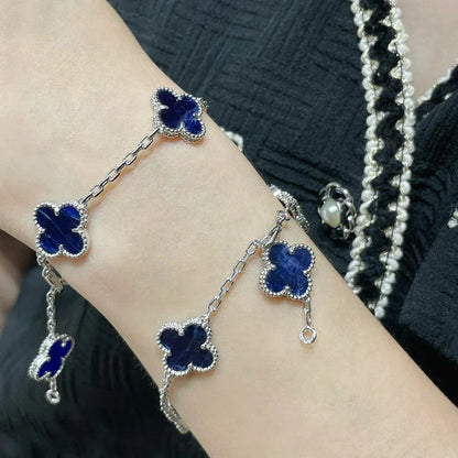 [Royal Top]CLOVER 5 MOTIF PIETERSITE BRACELET COLLECTION