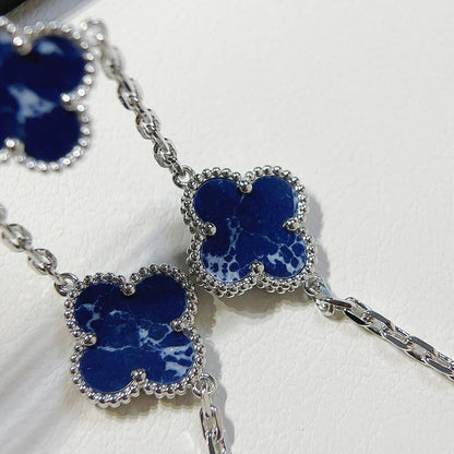 [Royal Top]CLOVER 5 MOTIF PIETERSITE BRACELET COLLECTION