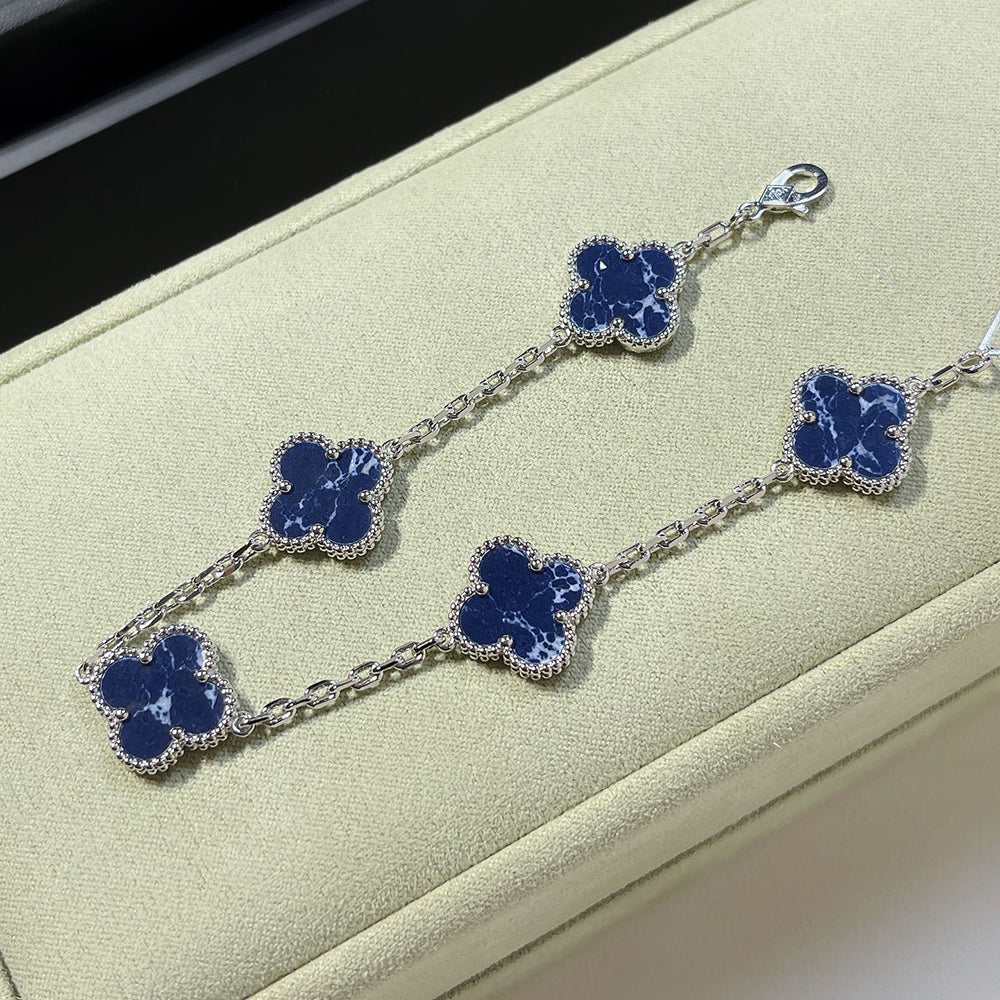 [Royal Top]CLOVER 5 MOTIF PIETERSITE BRACELET COLLECTION