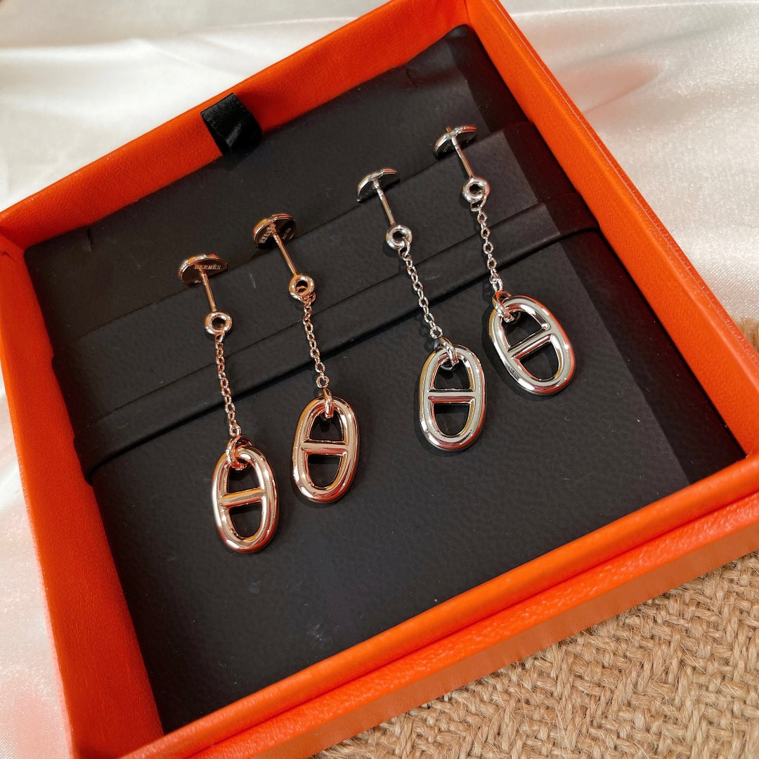 [Royal Top]CHAINE TASSEL EARRINGS