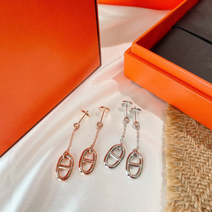 [Royal Top]CHAINE TASSEL EARRINGS