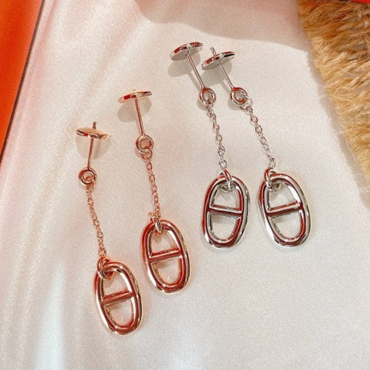 [Royal Top]CHAINE TASSEL EARRINGS