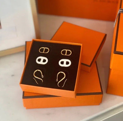 [Royal Top]HM O'MAILLON GOLD EARRINGS