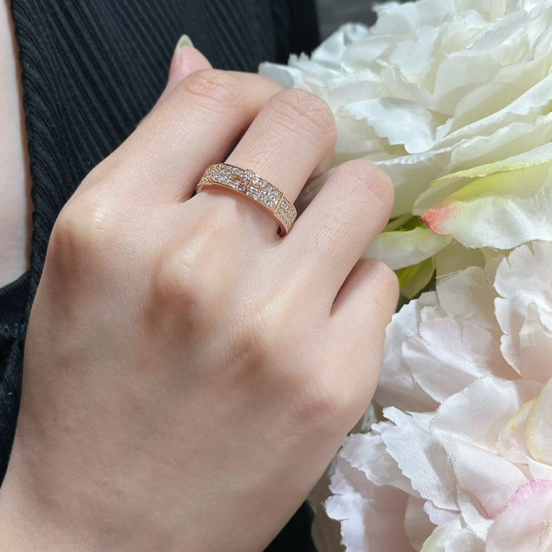 [Royal Top]KELLY PINK GOLD DIAMOND RING