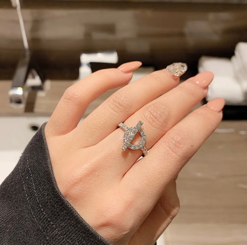 [Royal Top]ECHAPPEE RING SILVER DIAMOND