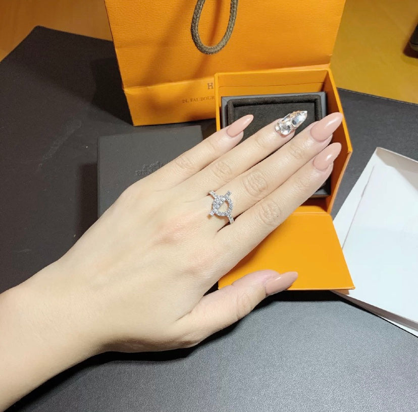 [Royal Top]ECHAPPEE RING SILVER DIAMOND
