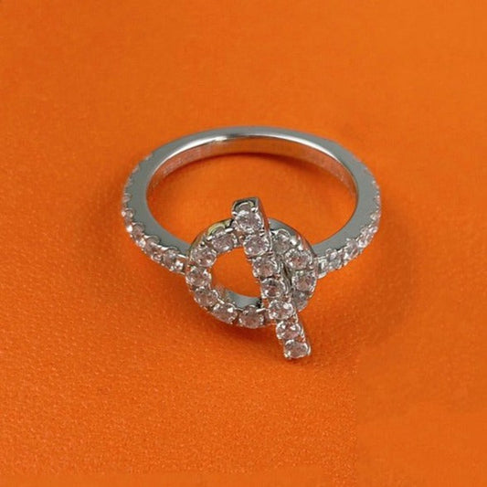 [Royal Top]ECHAPPEE RING SILVER DIAMOND