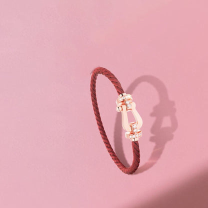 [Royal Top]FORCE 10 HALF DIAMOND PINK GOLD RED CORDERI LARGE AND MEDIUM MODEL