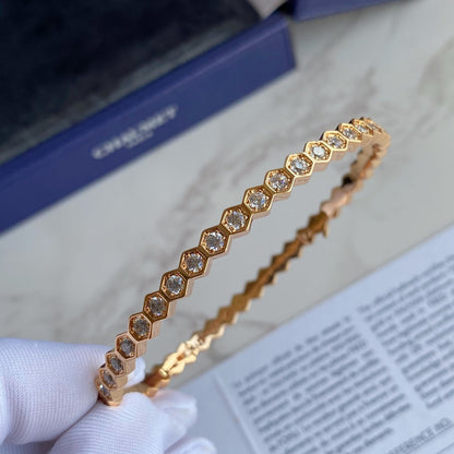 [Royal Top]BEE LOVE GOLD BRACELET FULL DIAMOND