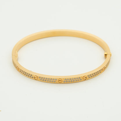 [Royal Top]LOVE BRACELET 3.65MM DIAMOND-PAVED