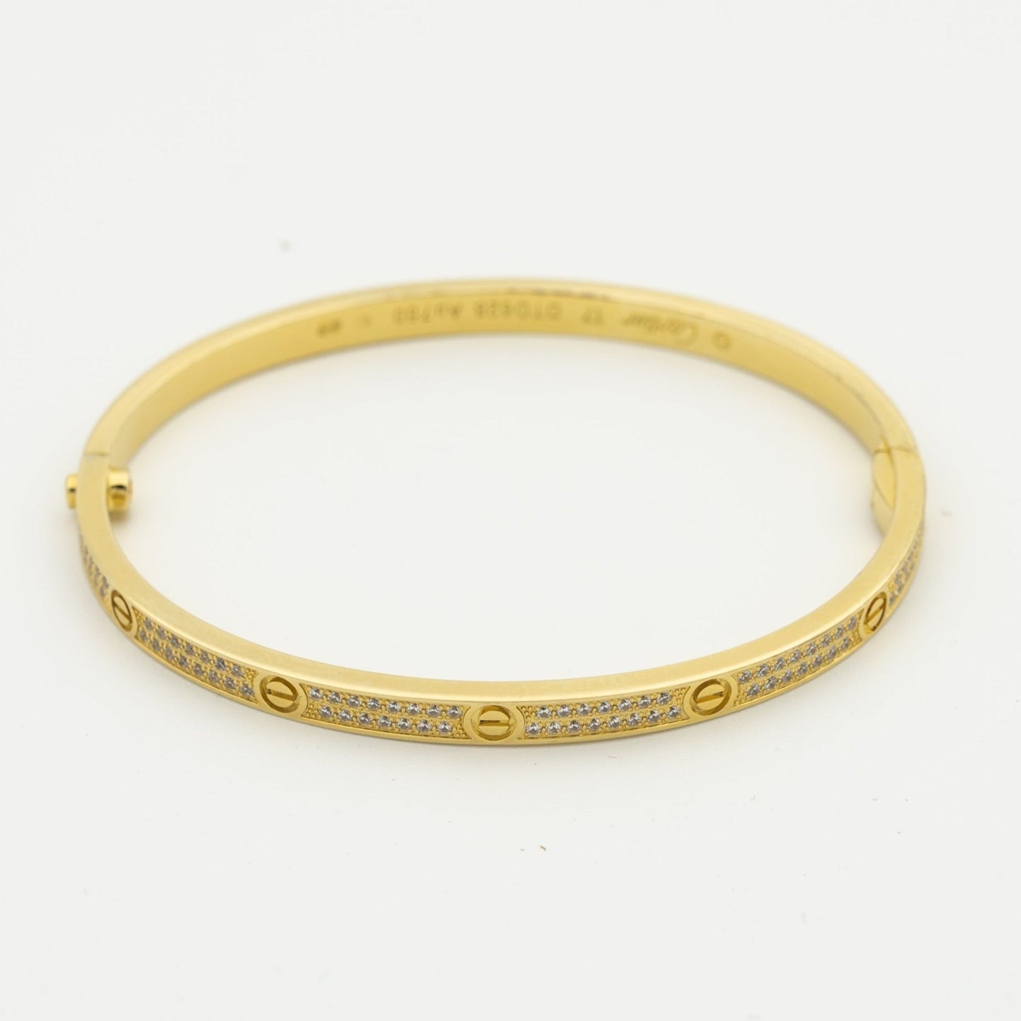 [Royal Top]LOVE BRACELET 3.65MM DIAMOND-PAVED