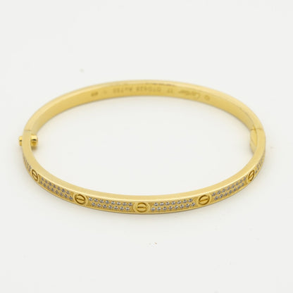 [Royal Top]LOVE BRACELET 3.65MM DIAMOND-PAVED
