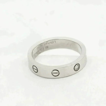[Royal Top]LOVE RING 4MM 1 DIAMOND SILVER