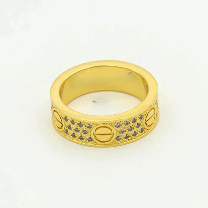 [Royal Top]LOVE RING 5.5MM DIAMONDS PAVED