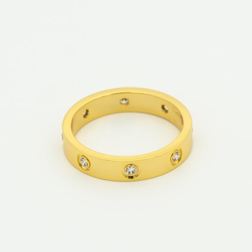 [Royal Top]LOVE RING 3.6MM 8 DIAMONDS