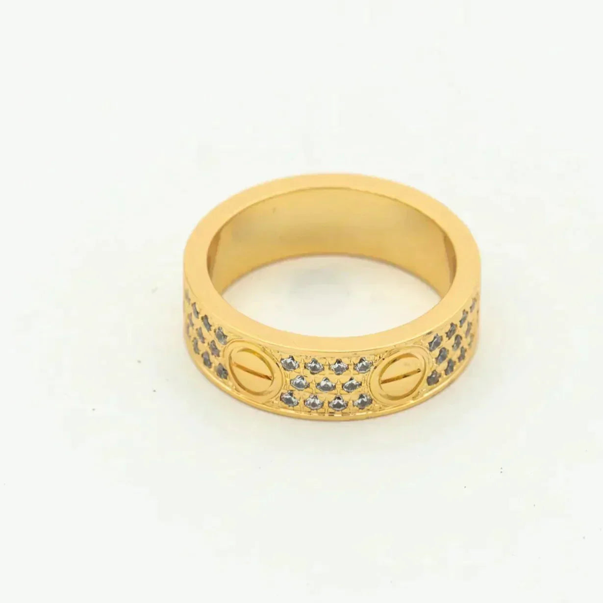 [Royal Top]LOVE RING 5.5MM DIAMONDS PAVED
