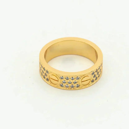 [Royal Top]LOVE RING 5.5MM DIAMONDS PAVED