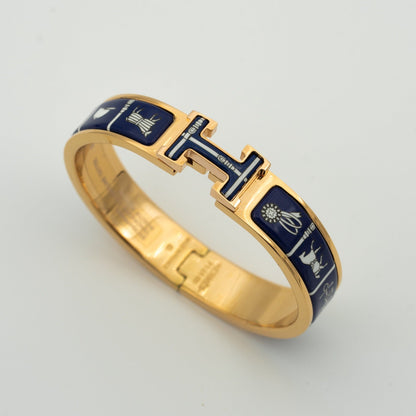 [Royal Top]H BRACELET BLUE CERAMIC