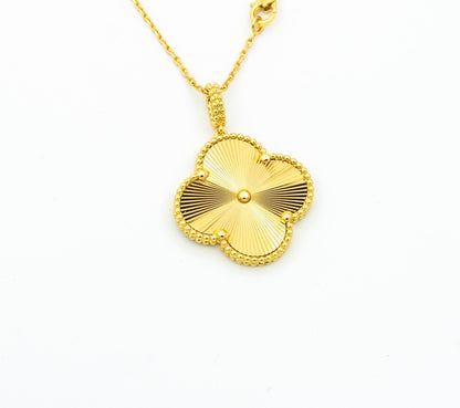 [Royal Top]CLOVER 25MM PEDANT NECKLACE GOLD