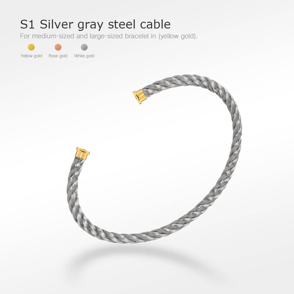[Royal Top]FORCE SERIES BRACELET CABLES 50 CHOICES (DIY SELECTION)
