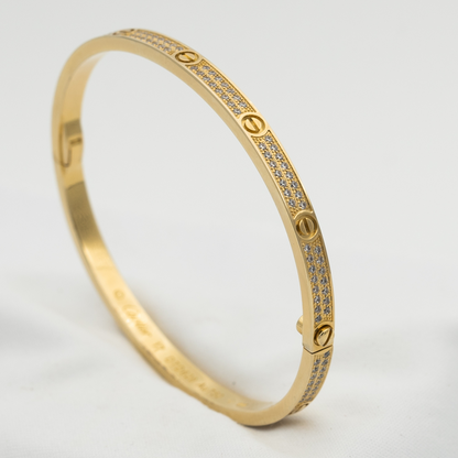 [Royal Top]LOVE BRACELET 3.65MM DIAMOND-PAVED