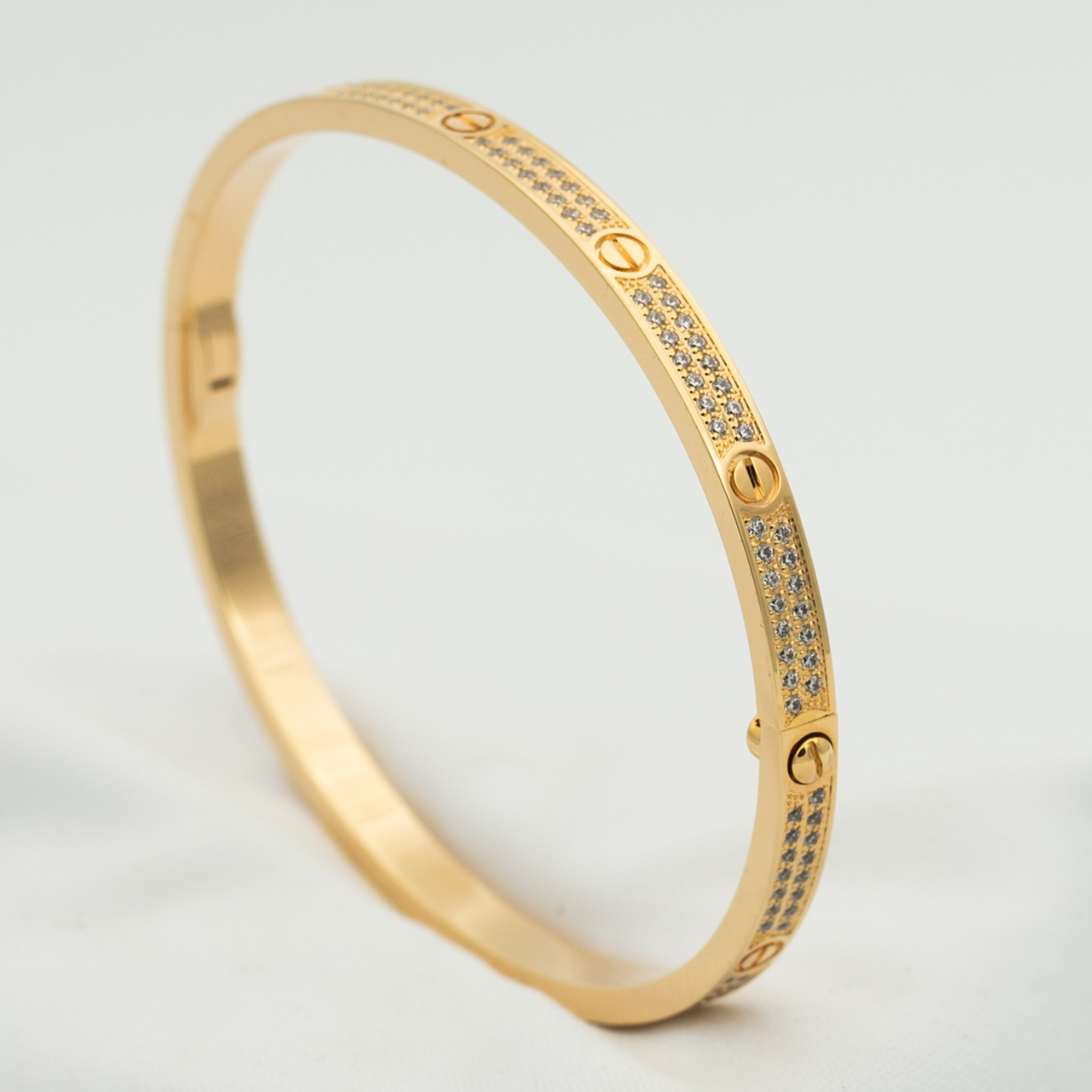 [Royal Top]LOVE BRACELET 3.65MM DIAMOND-PAVED