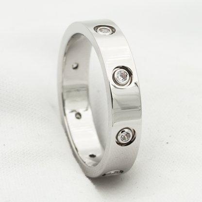 [Royal Top]LOVE RING 3.6MM 8 DIAMONDS