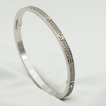 [Royal Top]LOVE BRACELET 3.65MM DIAMOND-PAVED