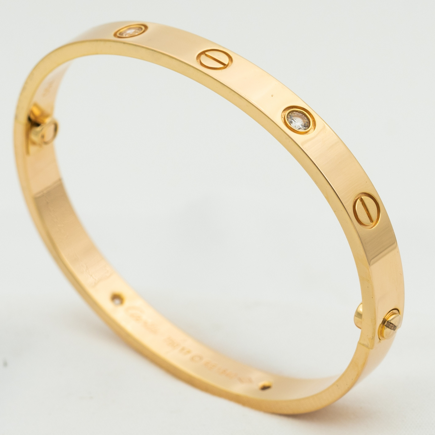 [Royal Top]LOVE BRACELET 6.1MM 4 DIAMONDS