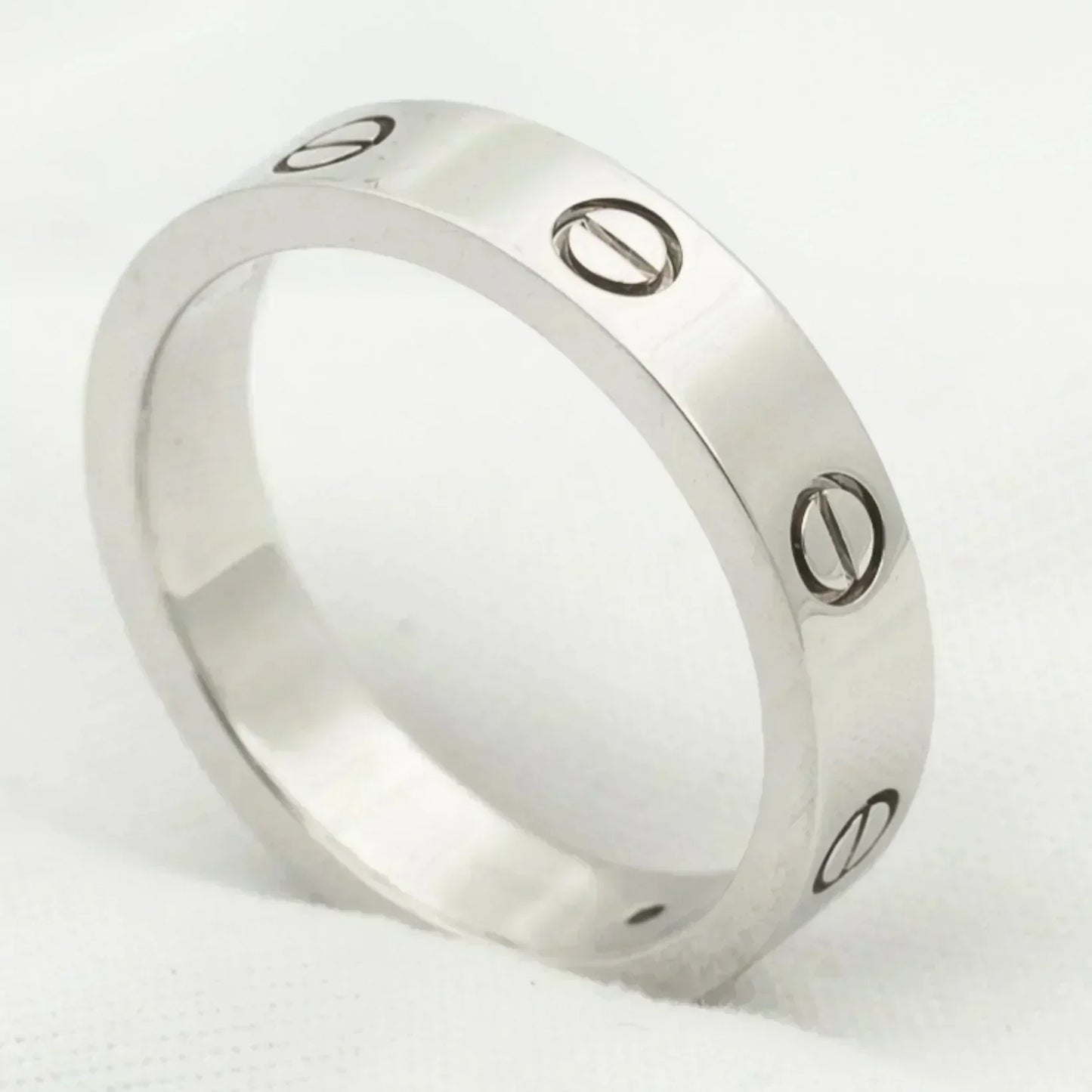 [Royal Top]LOVE RING 4MM 1 DIAMOND SILVER