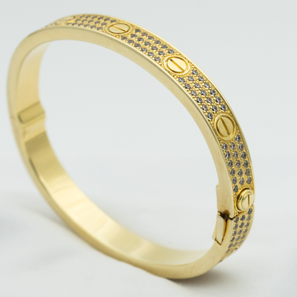 [Royal Top]LOVE BRACELET 6.1MM DIAMOND-PAVED