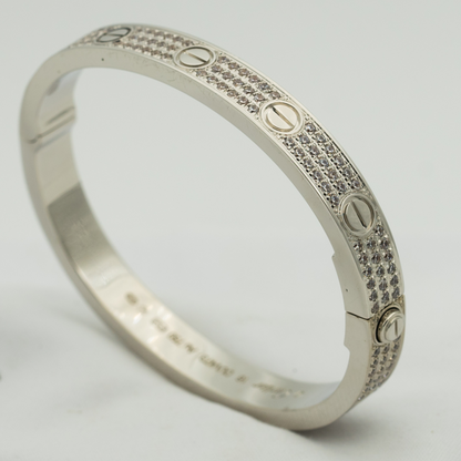 [Royal Top]LOVE BRACELET 6.1MM DIAMOND-PAVED