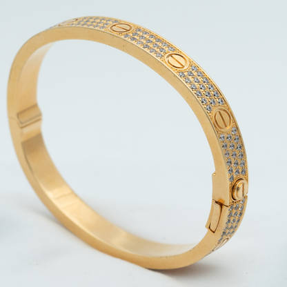[Royal Top]LOVE BRACELET 6.1MM DIAMOND-PAVED