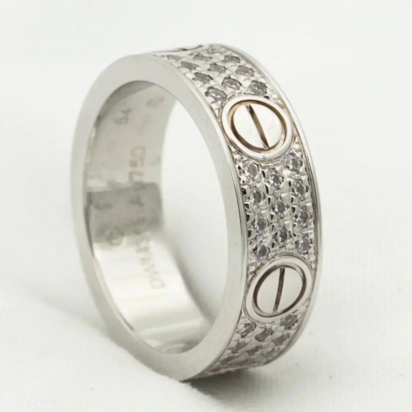 [Royal Top]LOVE RING 5.5MM DIAMONDS PAVED