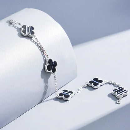 [Royal Top] CLOVER 5 MOTIF PULSAR STONE BRACELET COLLECTION