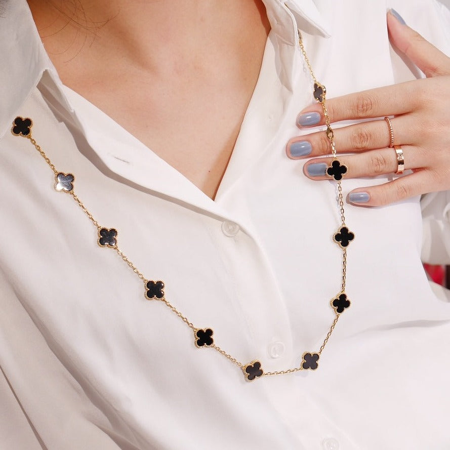 [Royal Top]CLOVER 20 MOTIFS ONYX ROSE GOLD