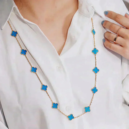 [Royal Top]CLOVER 20 MOTIFS TURQUOISE GOLD