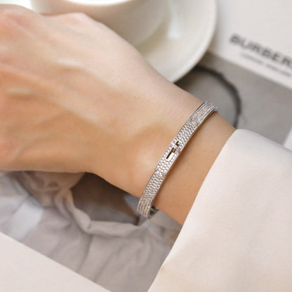 [Royal Top]KELLY BRACELET DIAMOND PAVED
