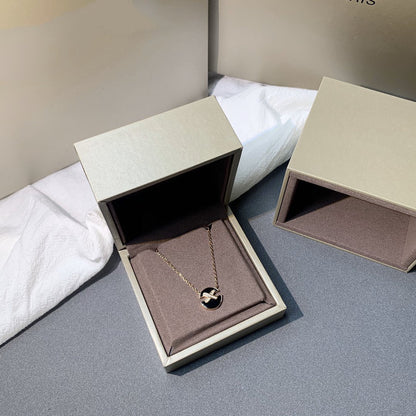 [Royal Top]JEUX DE PINK GOLD DIAMOND NECKLACE