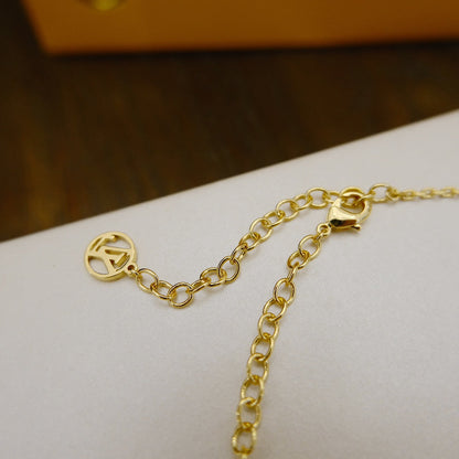 [Royal Top]BLOOMING SUPPLE NECKLACE BRASS
