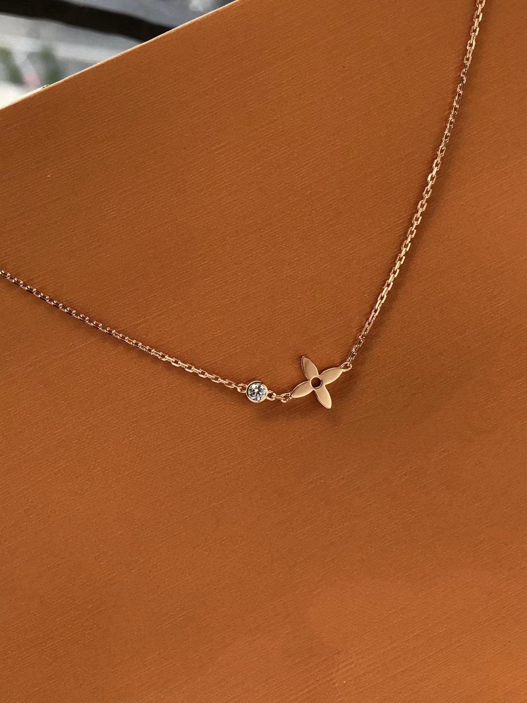 [Royal Top]BLOSSOM PENDANT PINK GOLD AND DIAMOND