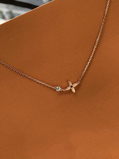 [Royal Top]BLOSSOM PENDANT PINK GOLD AND DIAMOND